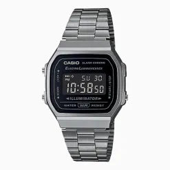 Casio A168WGG-1B Unisex Digital Vintage Watch