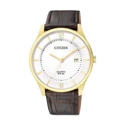 Citizen BD0043-08B Men’s Quartz Brown Leather Watch