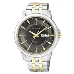 Citizen BF2018-52H Two Tone Chain Black Dial Men’s Hand Watch