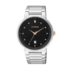 Citizen BI5014-58E Men’s Quartz Stainless Steel Wrist Watch