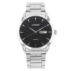 Citizen DZ5010-54E Men’s Silver Chain Black Dial Classical Watch