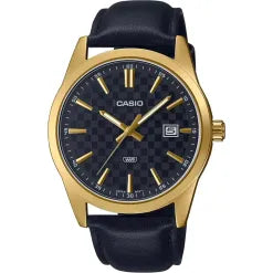 Casio MTP-VD03GL-1A Leather Band Men Watch