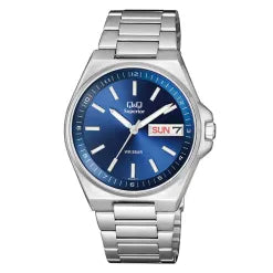 Q&Q S396J212Y Blue Analog Dial Superior Men’s Standard Watch