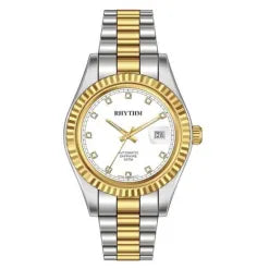 Rhythm RA1622S03 Tow Tone Band Dress Watch For Ladies Automatic